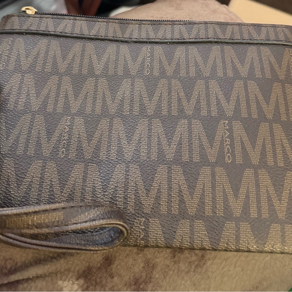Marco’s Brown Leather Wristlet